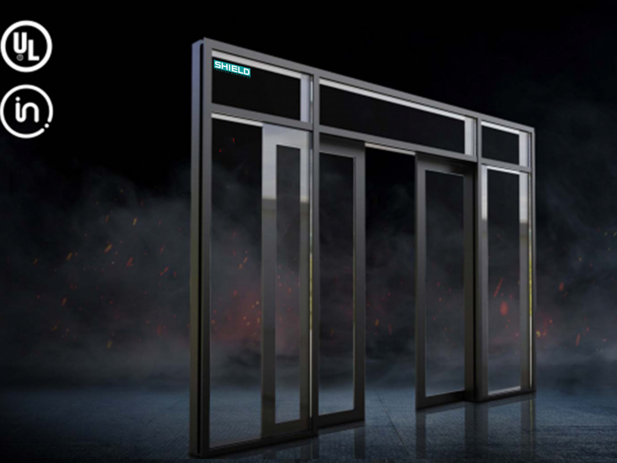 Glazed Automatic Sliding Door